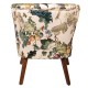 Fotel z Kwiatowym Wzorem B