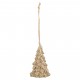 Zawieszki Świąteczne Złote Choinki 12szt.