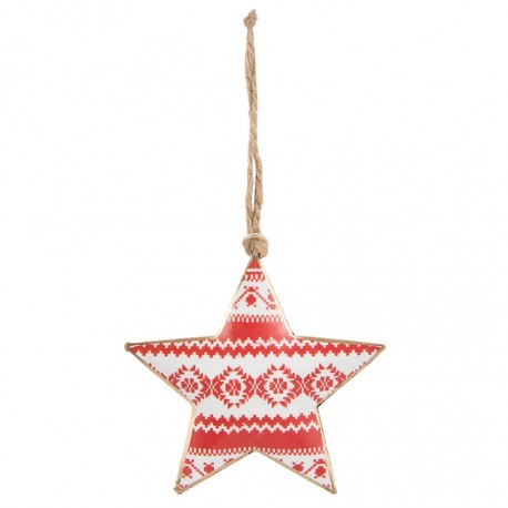 Gwiazdki Biało-Czerwone 12szt.