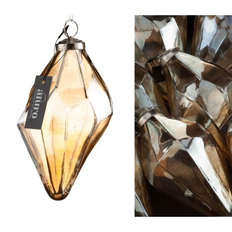 Szklane Bombki Aluro Falguni 6szt. L