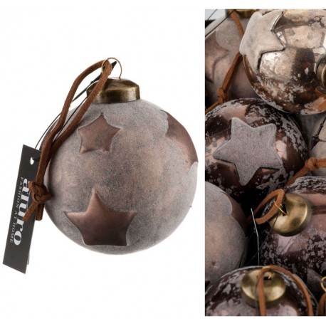 Szklane Bombki Aluro Falguni 12szt.