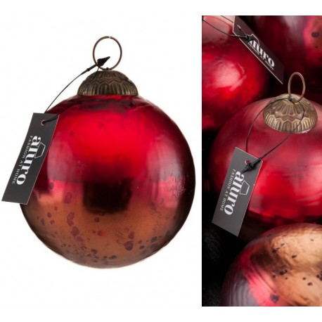 Szklane Bombki Aluro Falguni 4szt. C