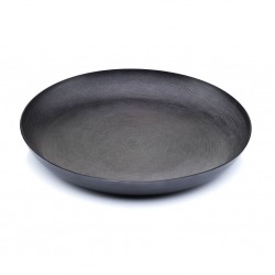 Czarna Taca Okrągła Aluro Miracle