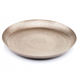 Złota Taca Okrągła Aluro Miracle A