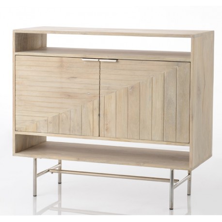 Komoda z Drewna Mango Geometric A