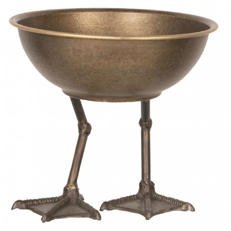 Metalowa Miska z Nóżkami