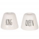 Stojaki Na Szczoteczki Do Zębów 2szt. King/Queen