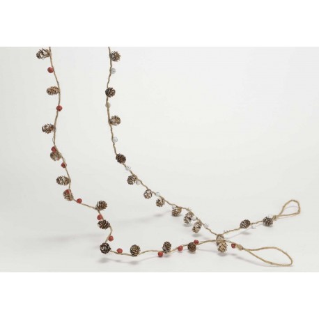 Girlanda Świąteczna z Szyszkami 110 cm