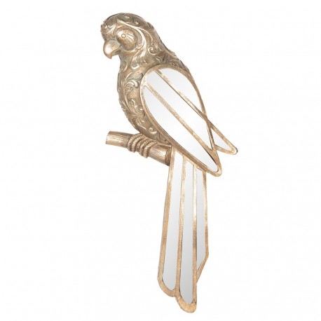 Dekoracja Ścienna Papuga z Lusterkami