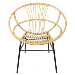 Krzesło Skandynawskie Rattanowe Santi B