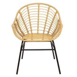 Krzesło Skandynawskie Rattanowe Santi C