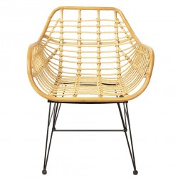 Krzesło Skandynawskie Rattanowe Santi D