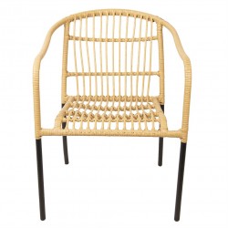 Krzesło Skandynawskie Rattanowe Santi E