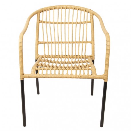 Krzesło Skandynawskie Rattanowe Santi E