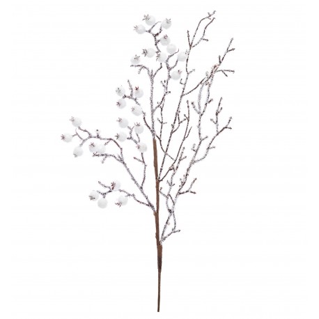 Sztuczna Gałązka Na Boże Narodzenie Ośnieżona D