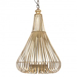 Złota Lampa Sufitowa