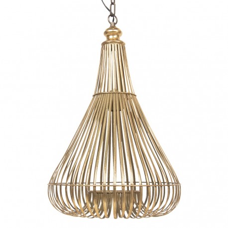 Złota Lampa Sufitowa