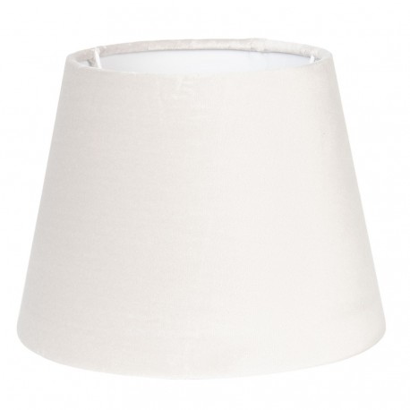 Aksamitny Abażur Kremowy B