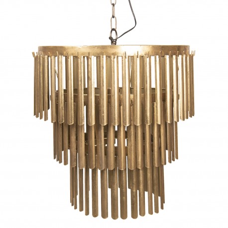 Złota Lampa Sufitowa A