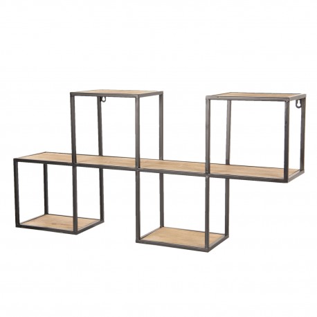 Półka Ścienna Loft Geometryczna B