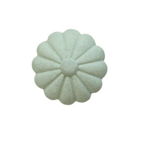 Gałka Meblowa Kwiatek Chic Antique Szara