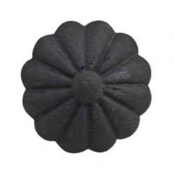 Gałka Meblowa Kwiatek Chic Antique Czarna