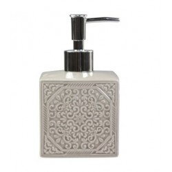Dozownik Do Mydła Chic Antique Beżowy z Wzorkami
