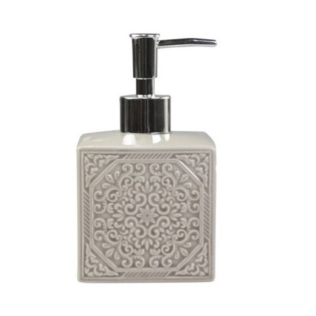 Dozownik Do Mydła Chic Antique Beżowy z Wzorkami
