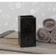 Kubek Łazienkowy Chic Antique Czarny z Wzorkami