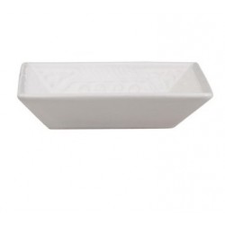 Mydelniczka Chic Antique Biała z Wzorkami