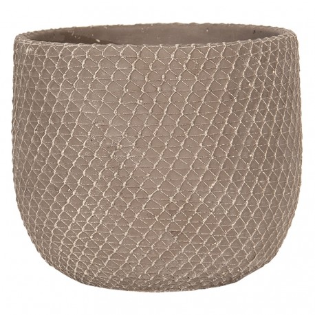 Osłonka Na Doniczkę Brązowoszara