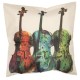Poszewka Ozdobna ze Skrzypcami