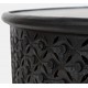 Okrągły Stolik Avola w Stylu Prowansalskim Czarny