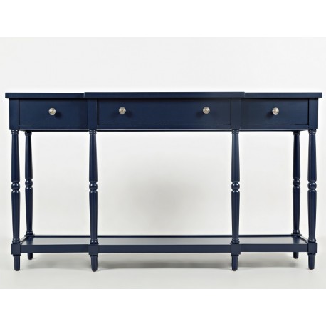 Konsola Avola w Stylu Prowansalskim Ciemnogranatowa