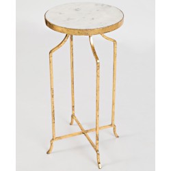 Marmurowy Stolik Avola w Stylu Prowansalskim