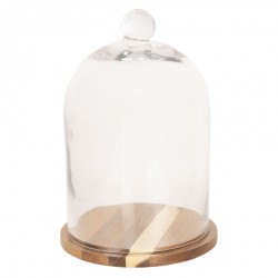 Drewniana Tacka z Kloszem A