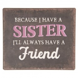 Metalowa Tabliczka Dla Siostry C