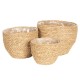 Plecione Kosze Na Kwiaty 3szt. C