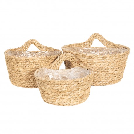 Pleciony Kosz Na Kwiaty F