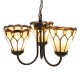 Lampa Tiffany Potrójna A