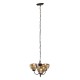 Lampa Tiffany Potrójna B