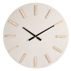 Szary Zegar Ścienny Bez Cyfr A