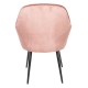 Krzesło w Stylu Skandynawskim Różowe