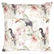Poszewka z Papugami Na Poduszkę Ozdobną B