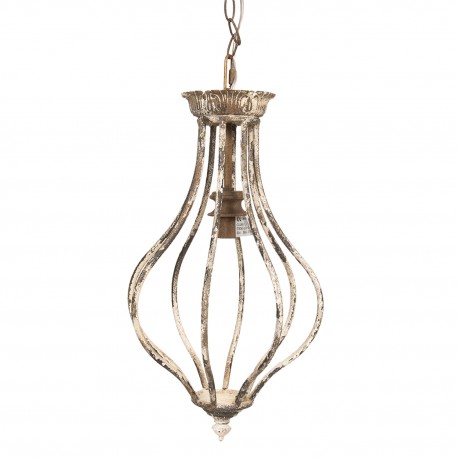 Pleciona Lampa Drewniana