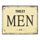 Zawieszka Retro Toilet Men