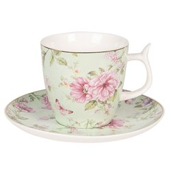 Cup and saucer