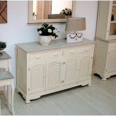 Kolekcja mebli Pesaro wprowadzi klimat prowansji do każdego wnętrza jadalni, sypialni i salonu.