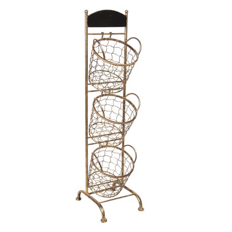 Rack with baskets