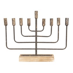 Świecznik Shabby Chic